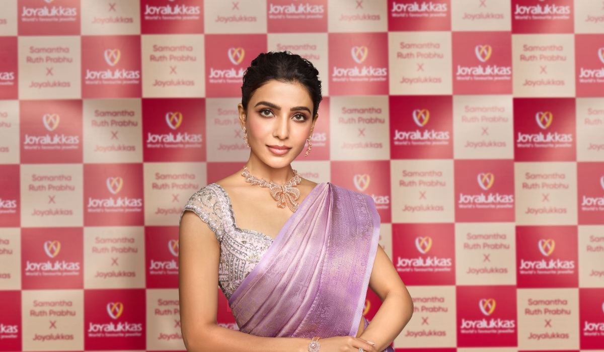 Joyalukkas Appoints Samantha Ruth Prabhu as the New Brand Ambassador